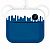 Фотоаппарат моментальной печати Lumicam  Lumicube DK04 Printy Blue Paint